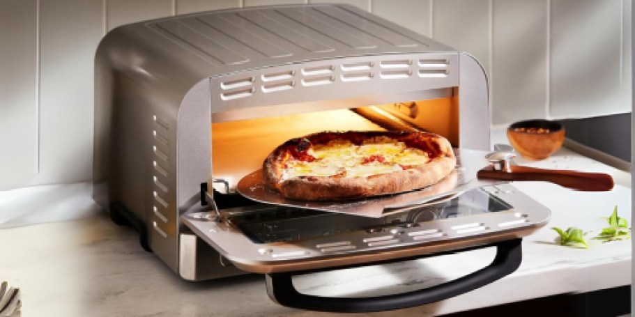 Cuisinart Indoor Pizza Oven Just $119.95 Shipped (Reg. $300) | Includes Stone, Deep Dish Pan & More!