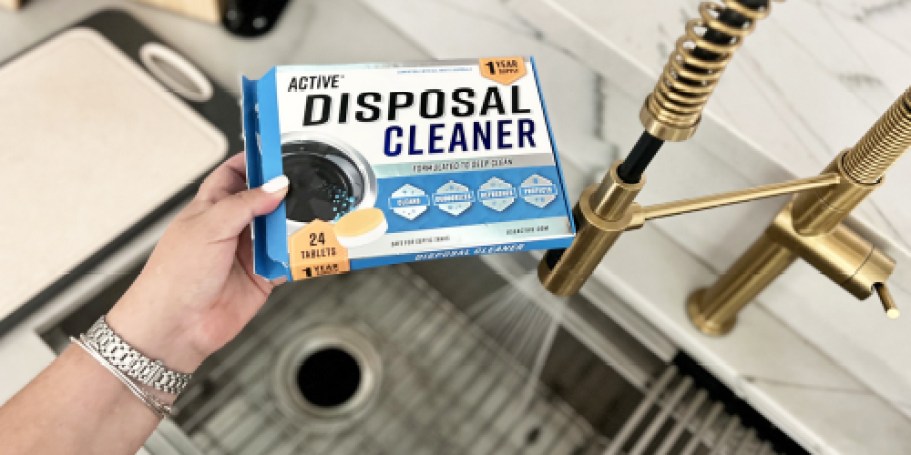 Active Garbage Disposal Cleaner 1-Year Supply Only $10.83 Shipped on Amazon (Reg. $20)
