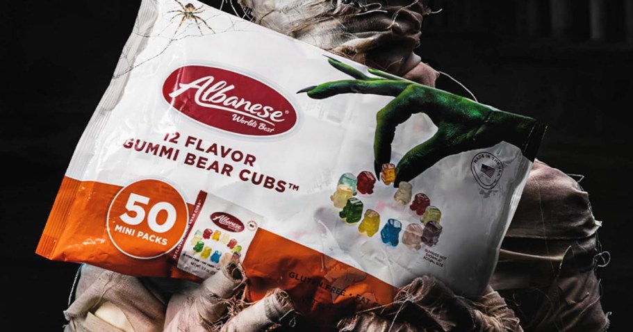 Albanese Gummi Bears 50 Mini Packs Only $7.99 on Amazon (Perfect for Trick or Treaters)