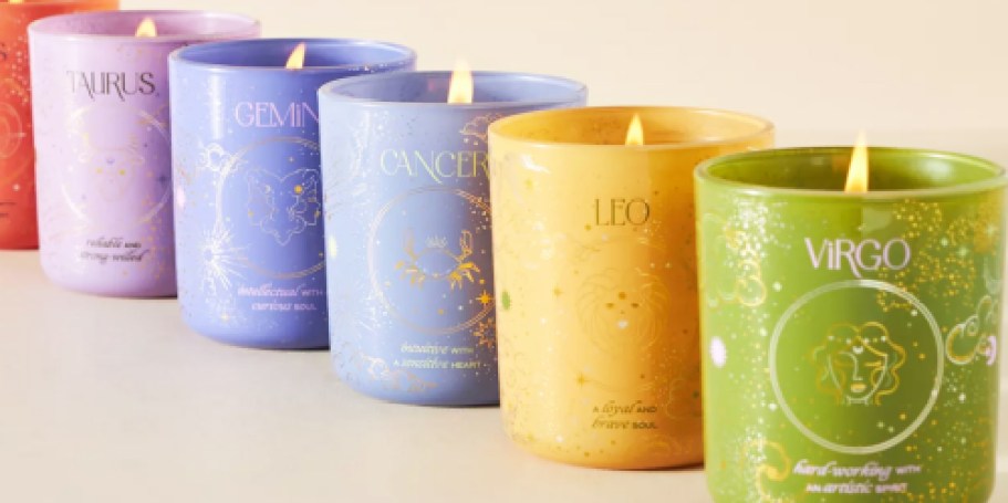 EXTRA 40% Off Anthropologie Sale | Giftable Zodiac Candles Only $14.97 (Reg. $38)
