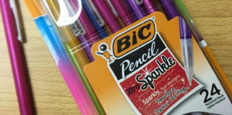 BIC Xtra-Sparkle Mechanical Pencils 24-Pack Just $3 Shipped on Amazon