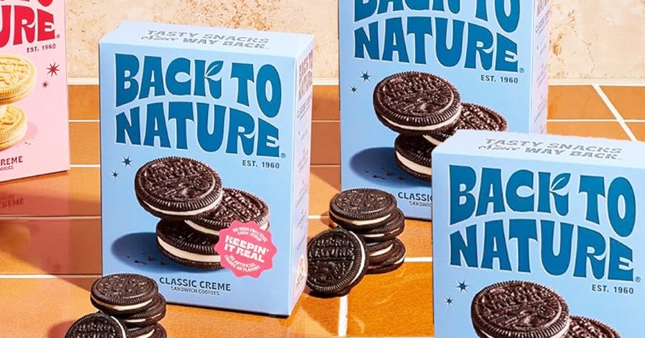 Back to Nature Cookies 6-Pack Just $11.46 Shipped on Amazon (Only $1.91 Per Box)