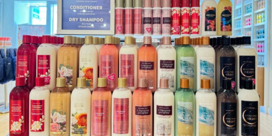 Bath & Body Works Hair Care Only $5.95 (Regularly $17) – Today Only!