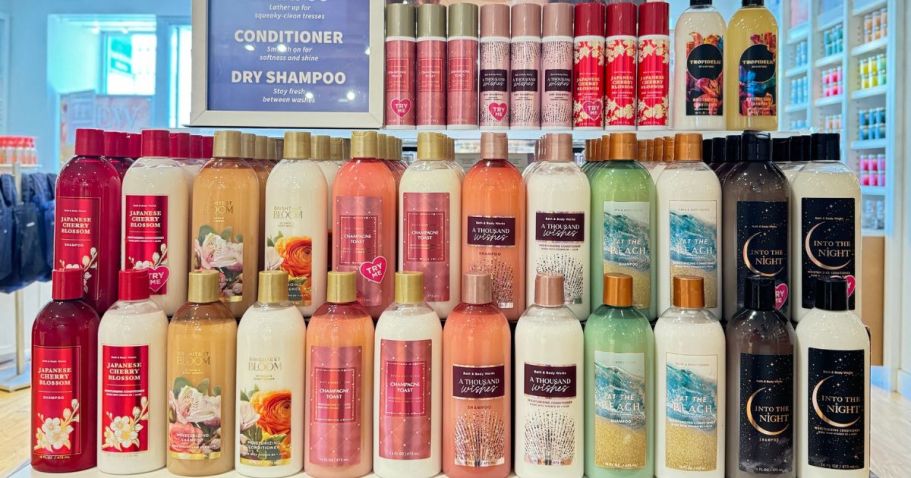 Bath & Body Works Hair Care Only $5.95 (Regularly $17) – Today Only!