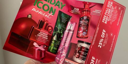 New Bath & Body Works Mailer: FREE Full-Size Body Care & Black Friday Coupon Inside!