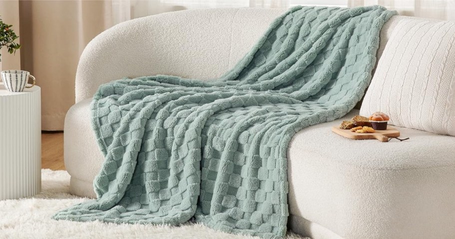 Bedsure Throw Blankets from $8.99 on Amazon