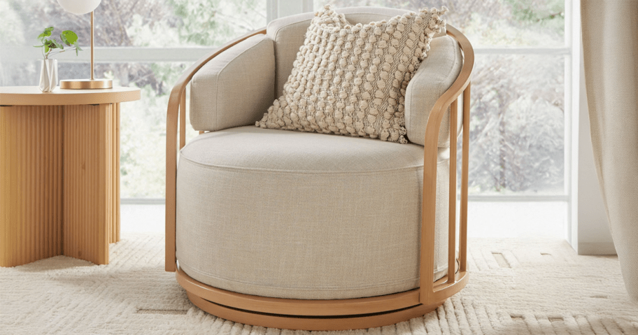 Better Homes & Gardens Lillian Swivel Birdcage Chair