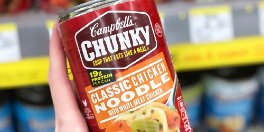 Campbell’s Chunky Chicken Noodle Soup 8-Pack Only $9.73 Shipped on Amazon