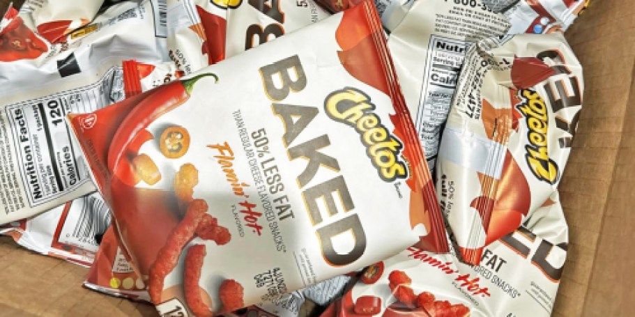 Baked Flamin’ Hot Cheetos 40-Count Pack Only $14.72 Shipped on Amazon