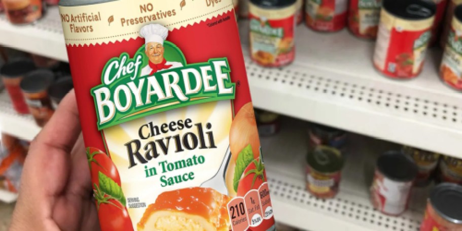 Chef Boyardee Cheese Ravioli 12-Pack Only $11.40 Shipped on Amazon