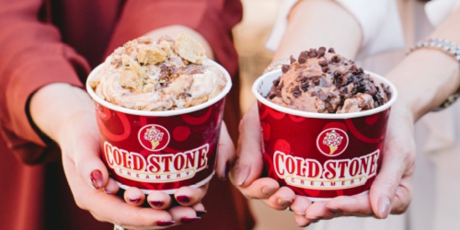 TWO New Coldstone Ice Cream Flavors Available NOW (+ Possible BOGO Offer)