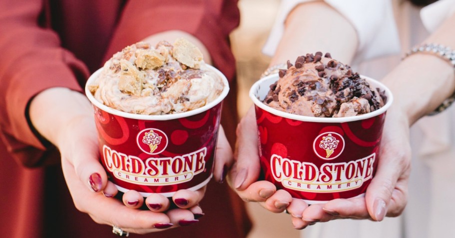 TWO New Coldstone Ice Cream Flavors Available NOW (+ Possible BOGO Offer)