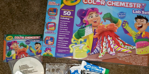 Crayola Chemistry Set Just $9.97 on Walmart.online (Reg. $20)