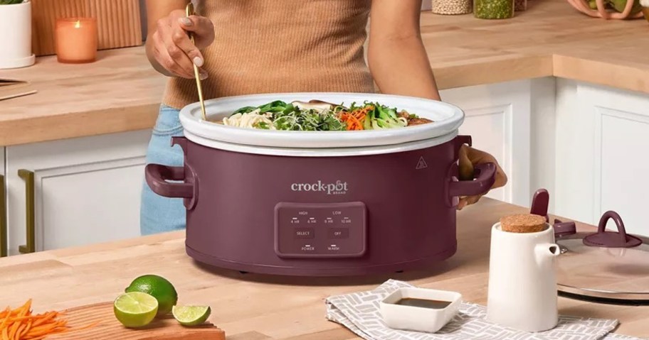 Crock-Pot 6-Quart One Touch Cook and Carry Slow Cooker