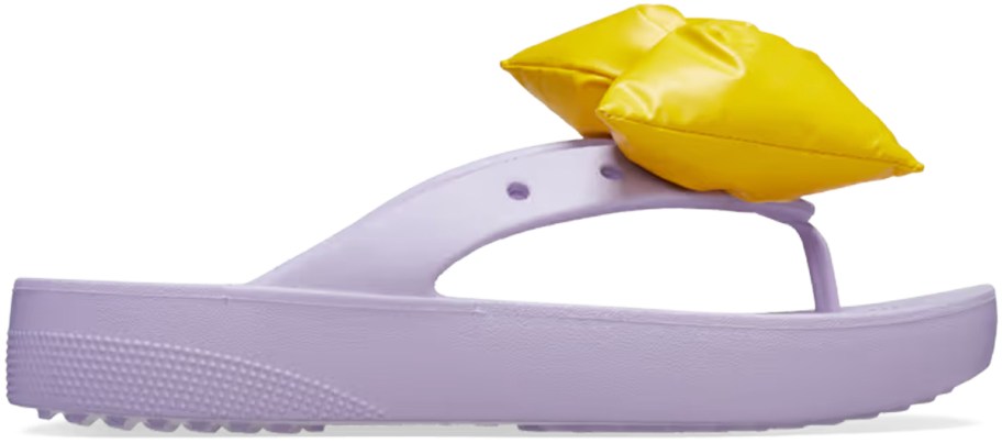 Crocs Classic Platform Bow Flip