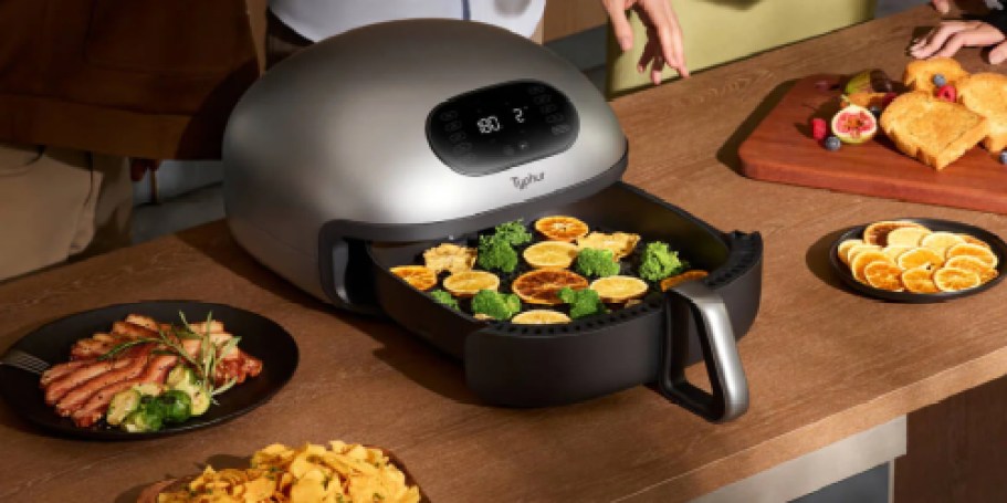 Dome Self-Cleaning Smart Air Fryer Only $283.99 Shipped on Amazon (Cooks 32 Chicken Wings!)