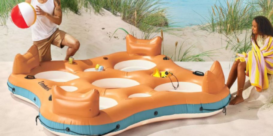 Large 4-Person Float w/ Cupholders and Storage Only $49.99 Shipped on Target.online (Reg. $100)