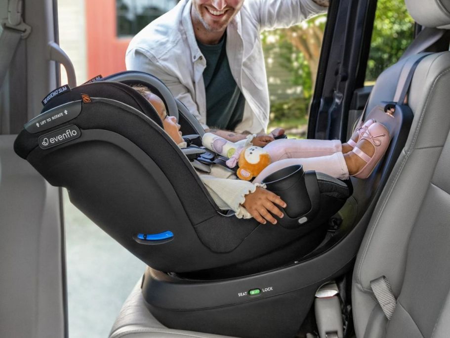 Evenflo Slim Rotating Car Seat ONLY $169 Shipped on Walmart.online (Reg. $329)