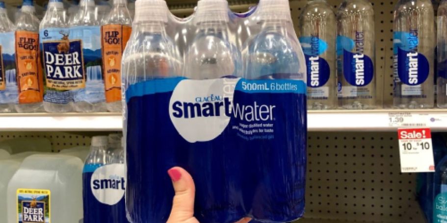 Smartwater Bottles 6-Pack ONLY $3.50 Shipped on Amazon (58¢ each)