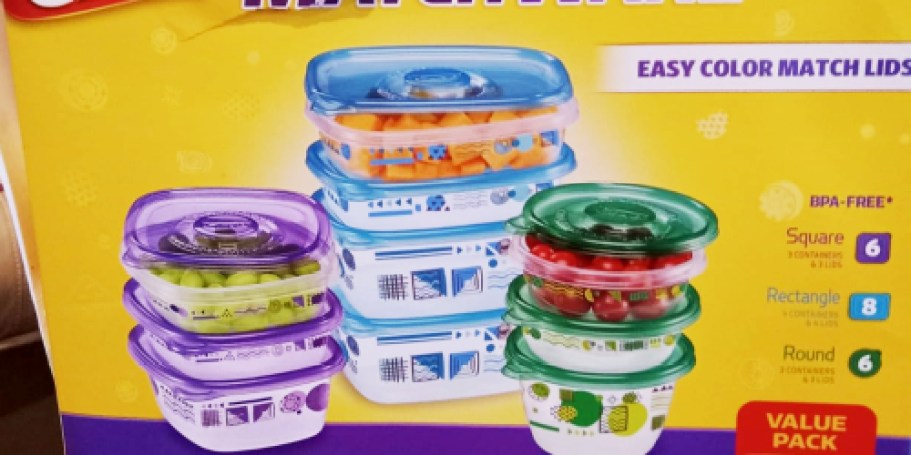 Glad Food Storage Containers 20-Pack Just $20.99 on Amazon