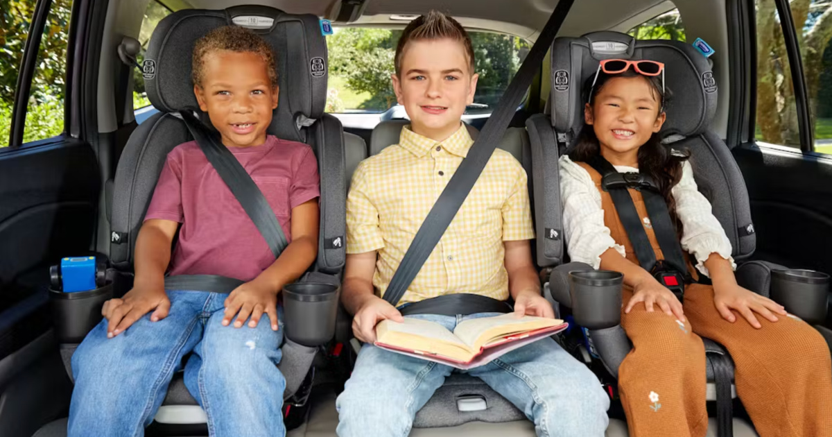 Graco 4Ever DLX Grad 5-in-1 Car Seat Only $227.99 Shipped (Reg. $380) – Use from Infant to Age 12