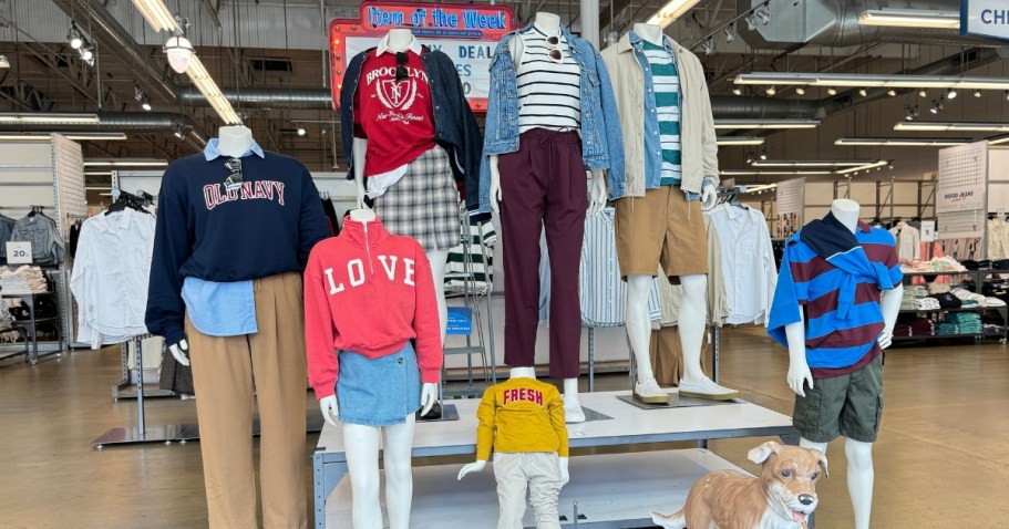 HOT Old Navy Sale | Prices from $1.97 – Today ONLY