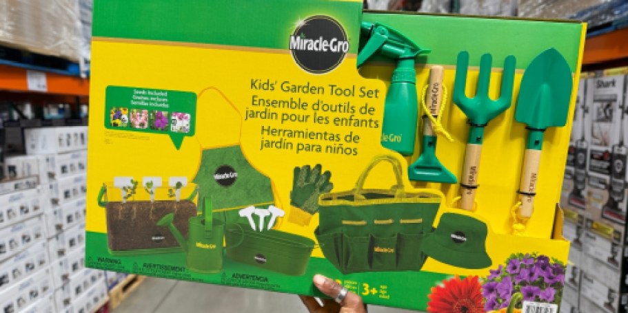 Miracle Gro Kids 23-Piece Garden Tool Set $36.99 at Costco (Regularly $60)
