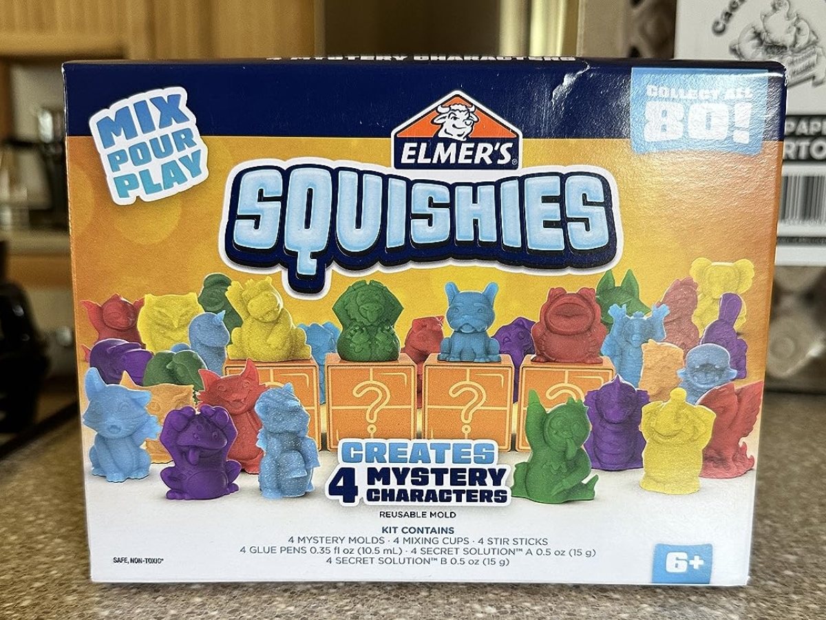 Elmer’s Squishies Kit Just $12.90 on Amazon (Reg. $35) | Make FOUR Mystery Characters