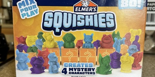 Elmer’s Squishies Kit Just $12.90 on Amazon (Reg. $35) | Make FOUR Mystery Characters