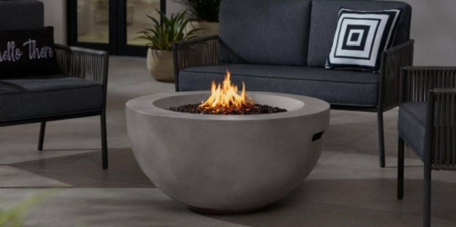 Home Depot Round Concrete Gas Fire Pit Only $99.96 Shipped (Reg. $350) + More!