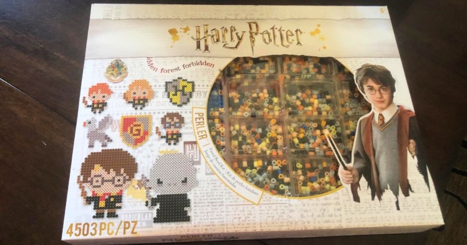 Harry Potter Perler 4,503-Piece Bead Kit box