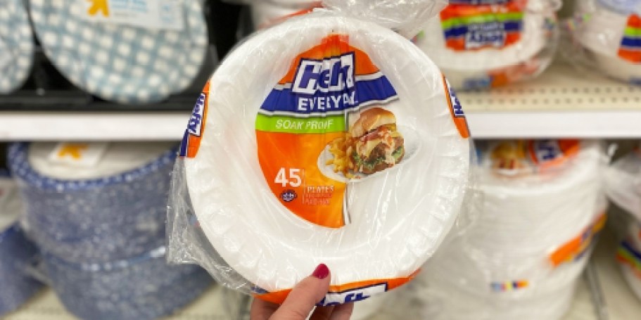 Hefty Foam Plates 45-Count Pack Only $2.37 Shipped on Amazon