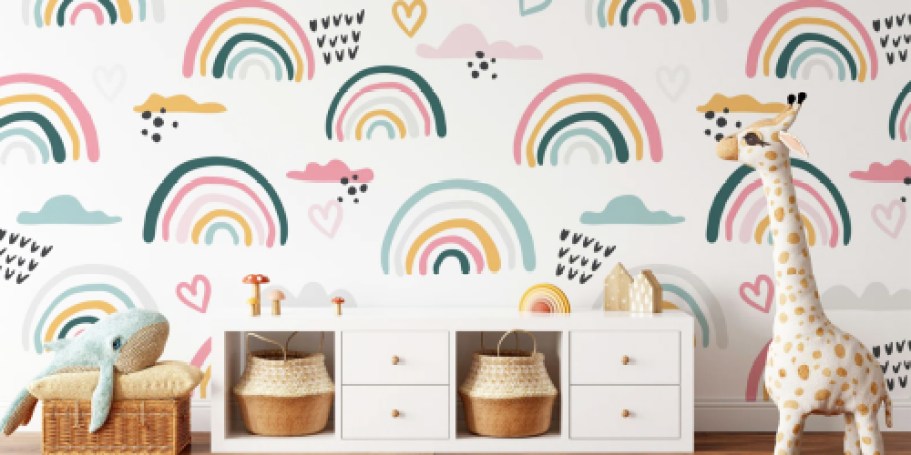 Up to 60% Off Wayfair Wallpaper Rolls + Free Shipping (So Many Fun Designs!)