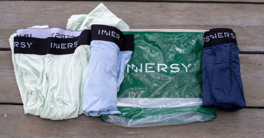 4 Innersy Men's Boxer Briefs 