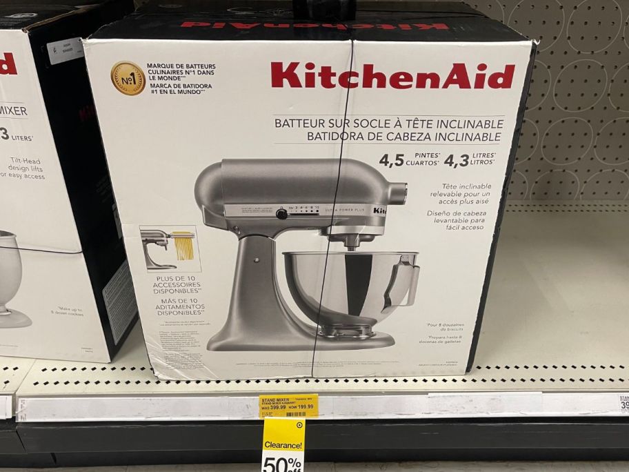 KitchenAid Ultra Power Plus 4.5-Quart Tilt-Head Stand Mixer in box in store