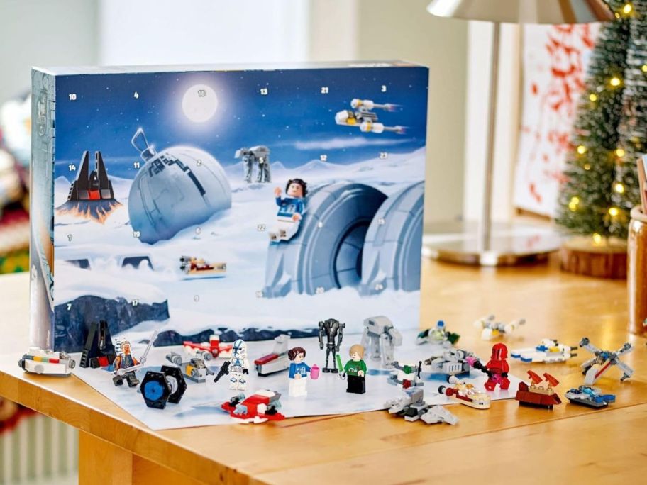 LEGO Star Wars Advent Calendar on table