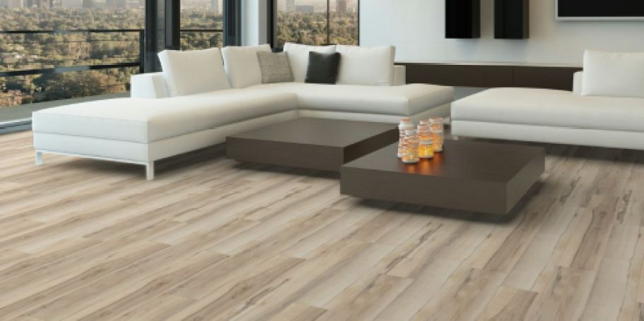 Home Depot Plank & Tile Flooring from $2.29/Sq.Ft. (Today Only)