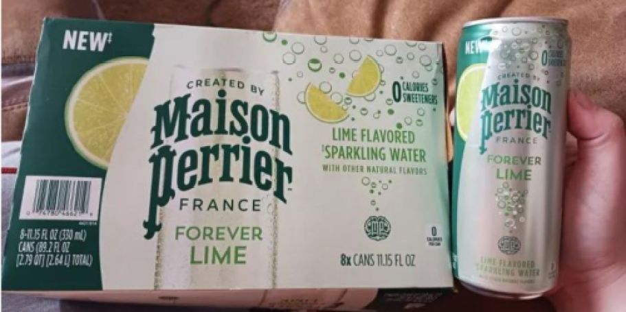 Perrier Flavored Sparkling Water 24-Pack Just $11.40 Shipped on Amazon