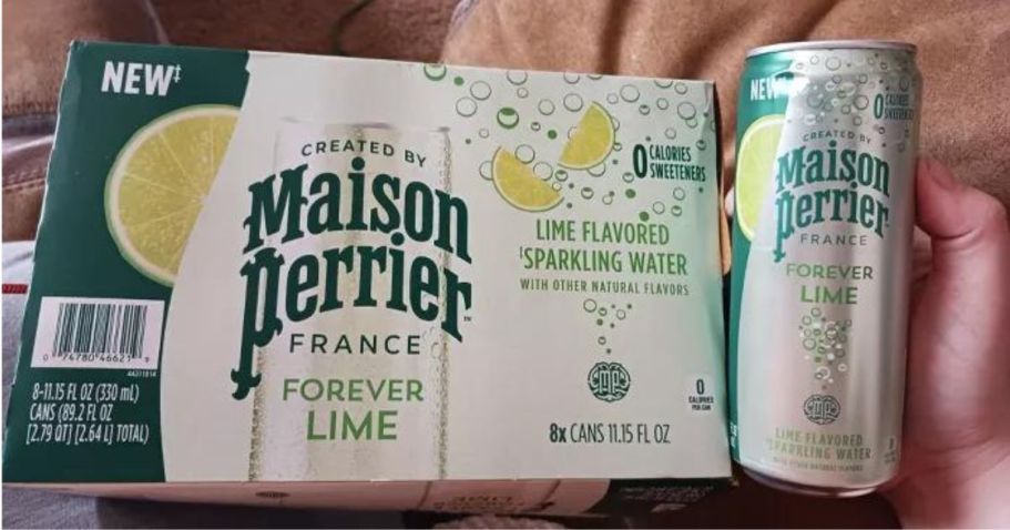 Perrier Flavored Sparkling Water 24-Pack Just $11.40 Shipped on Amazon