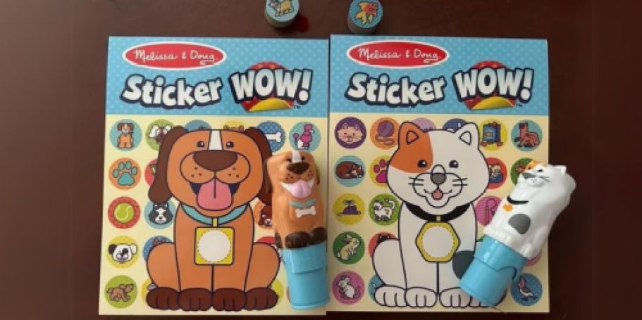 Melissa & Doug Sticker & Activity Pads Set Only $10 on Amazon (Reg. $25)