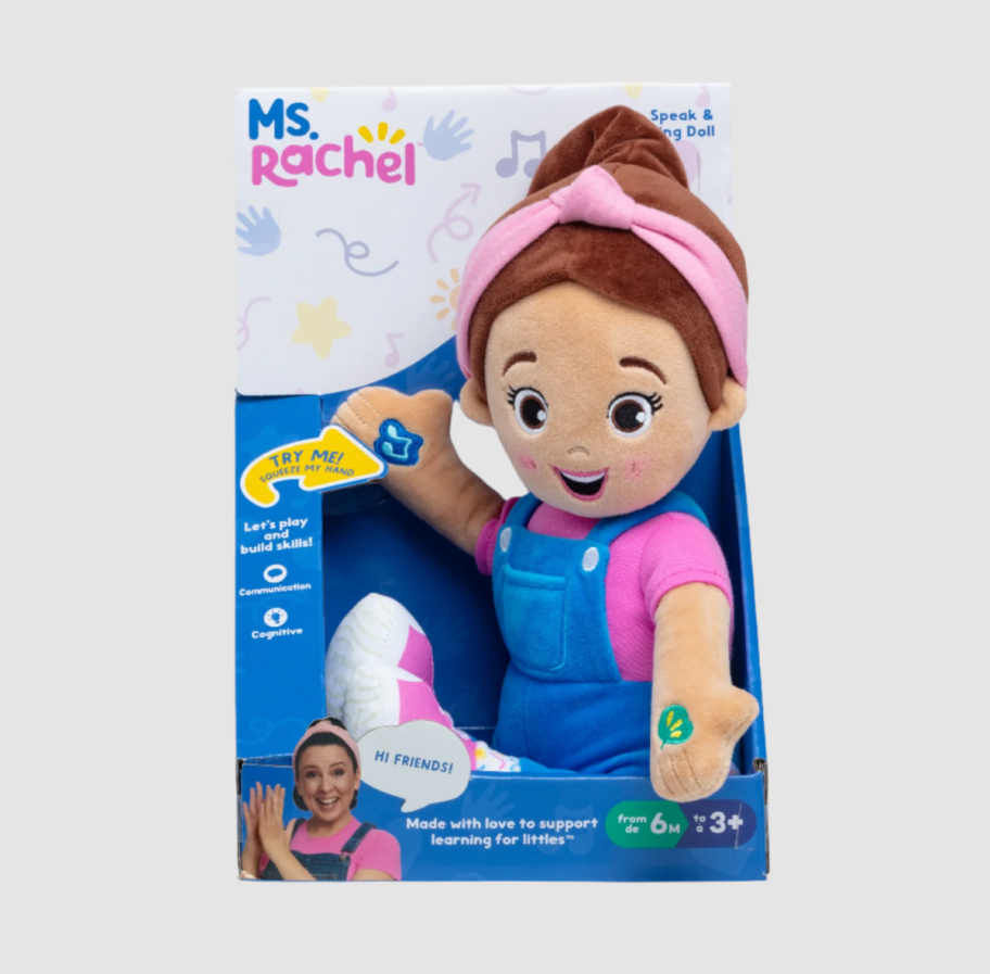 The Ms Rachel Sing and Speak Doll