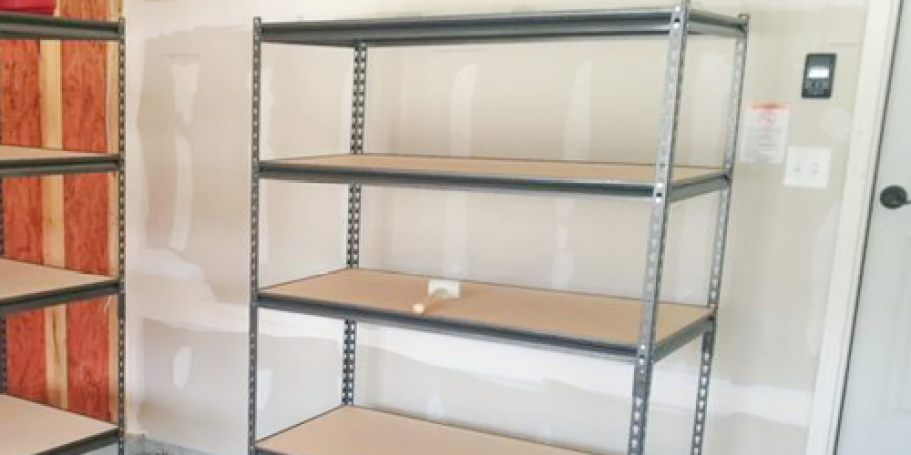 Steel Storage Shelving Units from $49 Shipped on Walmart.online (Reg. $79)