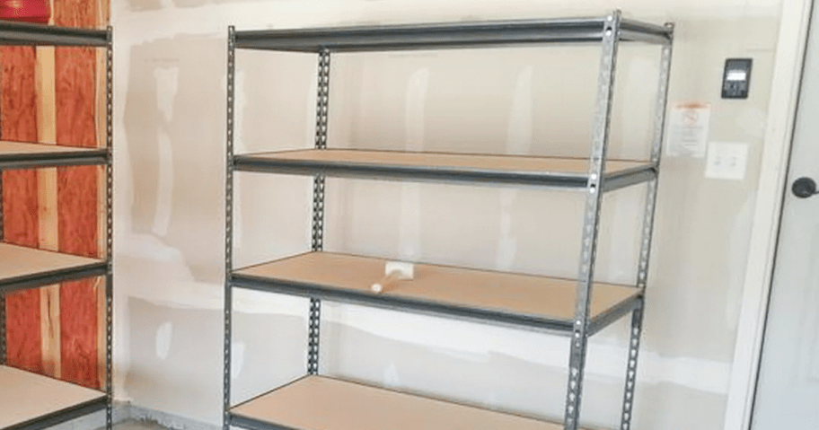 Muscle Rack Silver Vein 5-Shelf Steel Shelves