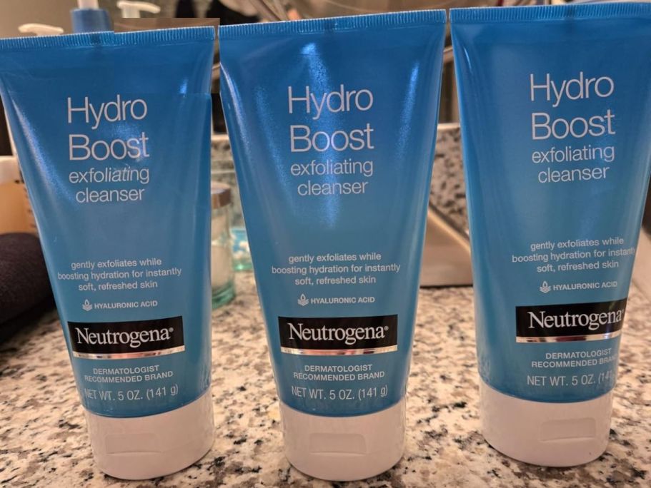 Neutrogena Hydro Boost Facial Cleanser 3-Pack Just $20.98 Shipped on Amazon (Just $6.99 Each)