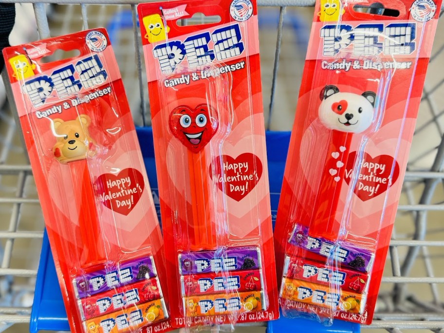 PEZ Valentine Candy Dispensers