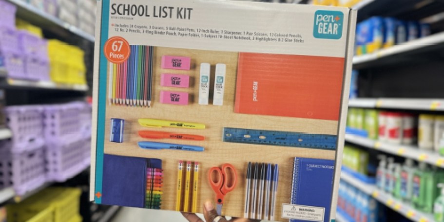 Pen+Gear School List 67-Piece Kit JUST $9.98 on Walmart.online