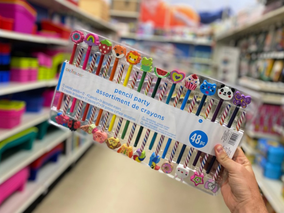 Creatology Pencil Party 48-Pack Only $3.99 on Michaels.online (Fun for Valentine’s Day Favors!)