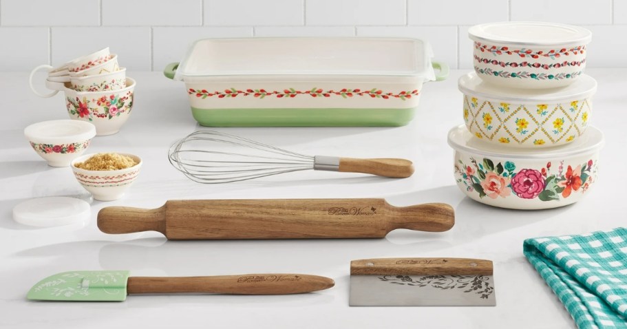 Pioneer Woman 20-Piece Bake Set ONLY $24.97 on Walmart.online (Reg. $70)