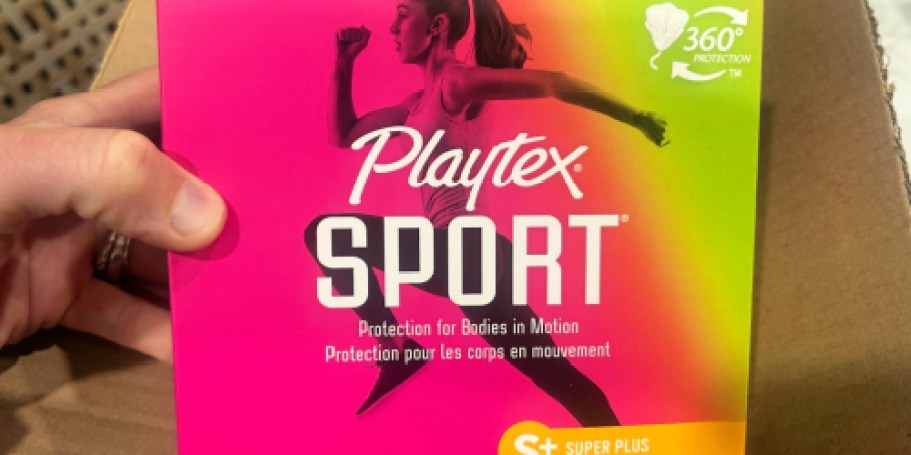 Playtex Sport Tampons 36-Count Box Only $5 Shipped on Amazon