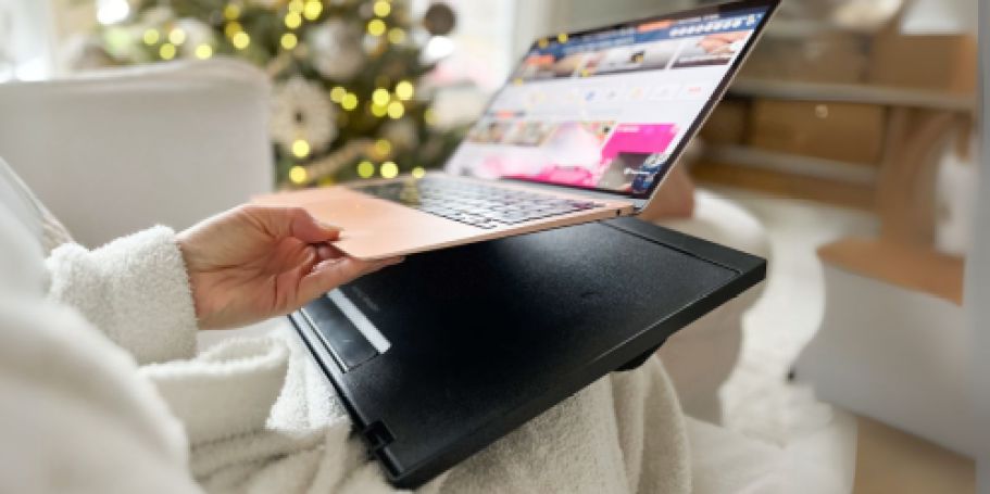 Our Favorite Portable Lap Desk is UNDER $12 on Amazon | Over 12K 5-Star Ratings!